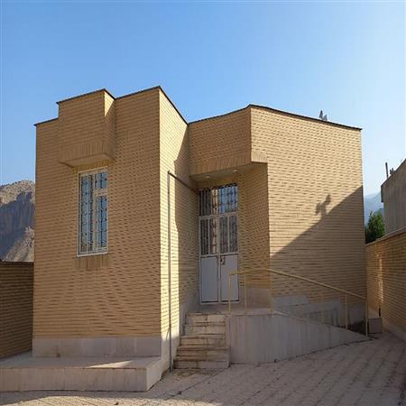 نمای کلی ساختمان کتابخانه